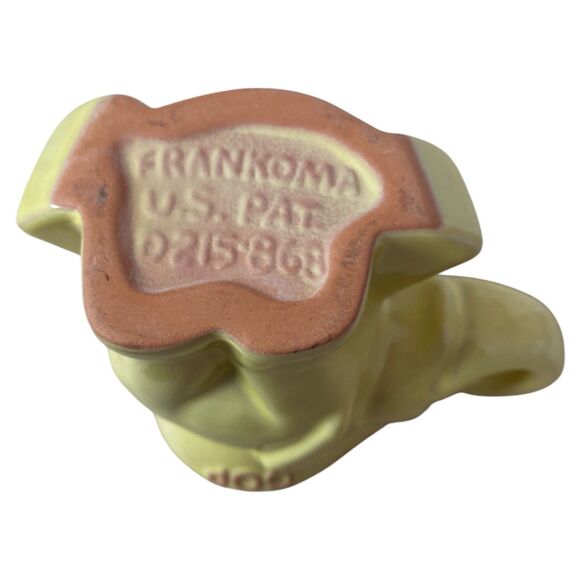 Frankoma 2004 GOP Elephant Mug – Yellow Political Collectible 7 oz - Picture 6 of 6